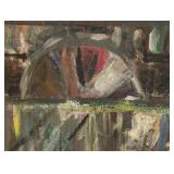 DR - Peter Canelake Long Night at Padlocks Acres Original Oil on Canvas Painting