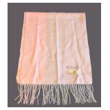 LR - Hermes Silk Scarf Pink and Grey Stripes