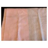 LR - Hermes Silk Scarf Pink and Grey Stripes