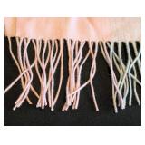 LR - Hermes Silk Scarf Pink and Grey Stripes