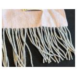LR - Hermes Silk Scarf Pink and Grey Stripes