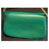 LR - Gucci Blondie Green Leather Shoulder Bag