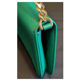 LR - Gucci Blondie Green Leather Shoulder Bag