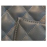 LR - Chanel Caviar Quilted Small Double Flap Bag - Light Blue