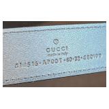 LR - Gucci Marmont Leather Belt Black - Gold Ring Buckle