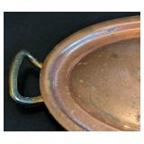 LR - Vintage Ruffoni Historia Copper Covered Pan - Made in Italy