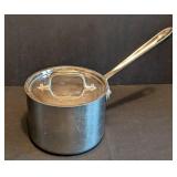 LR - All-Clad Stainless Steel Sauce Pan with Lid