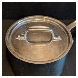 LR - All-Clad Stainless Steel Sauce Pan with Lid
