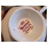 K - Royal Grafton Bone China Teacups & Saucers (Set of 8) Made in England