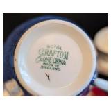 K - Royal Grafton Bone China Teacups & Saucers (Set of 8) Made in England