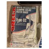 LR - ORECK XL Upright Vacuum Cleaner with Replacement Filter Bags Type CC Celoc Hypo-Allergenic