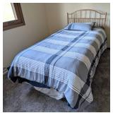 UL - Wood Twin Bed Headboard