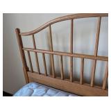 UL - Wood Twin Bed Headboard