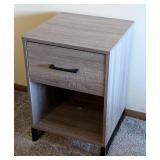 UL - Neutral Colored Wood Nightstand
