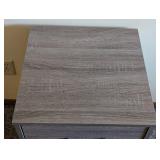 UL - Neutral Colored Wood Nightstand