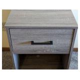 UL - Neutral Colored Wood Nightstand