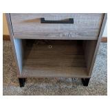 UL - Neutral Colored Wood Nightstand