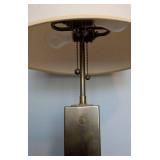 UL - Visual Comfort Vintage Brass & Wood Table Lamp