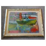 UL - Patricia Canelake Framed Original Painting