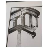 UL - G. T. Hauck Architectural Print - Framed