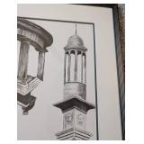 UL - G. T. Hauck Architectural Print - Framed