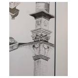 UL - G. T. Hauck Architectural Print - Framed