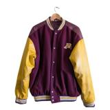UL - Minnesota Golden Gophers Varsity Jacket - Leather Sleeves, Size Large