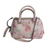 UL - Guess Floral Purse Handbag with Gold-Tone Hardware