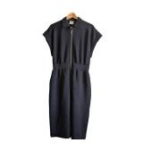 UL - Varley Dress - NEW, Size Small, Women's Zip Front Belted Dress