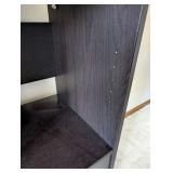 O - Tall Bookcase Tower with 4 Shelves & 2 Drawers