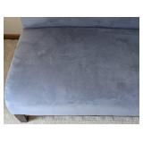 O - Upholstered Armless Loveseat