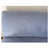 O - Upholstered Armless Loveseat