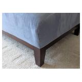 O - Upholstered Armless Loveseat