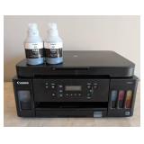 O - Canon PIXMA G6020 Wireless All-In-One Ink Tank Printer with Extra Black Ink
