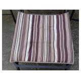 BY - Striped Patio Chair Set - 2 Chairs & Lounge Chair