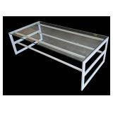 G - Glass-Top Coffee Table