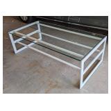 G - Glass-Top Coffee Table