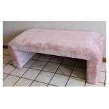 ML - Pink Upholstered Benc