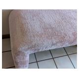 ML - Pink Upholstered Benc