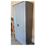 G - Suncast Storage Cabinet - 40 x 19 x 80 Inches Tall Garage Organizer
