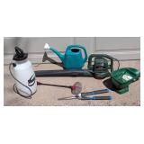 G - Roundup Sprayer, Scotts Turf Builder Spreader & Black & Decker Blower/Vac - Assorted Lawn Tools