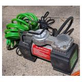 G - DieHard 12-Volt Battery Charger, 3-Ton Floor Jack, Air Pump & Jumper Cables