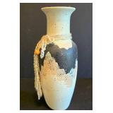 K - Native American Style Vase with Two Ornaments - One Signed Bingo Smith (Lot of 3)