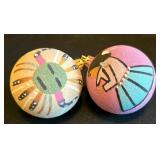 K - Native American Style Vase with Two Ornaments - One Signed Bingo Smith (Lot of 3)
