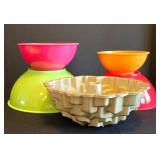 K - Lake Designs Mixing Bowls & Nordic Ware Bundt Pan with Storage Bag