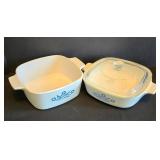 K - CorningWare 7-Inch Square Casseroles Set of 3 with Glass Lid
