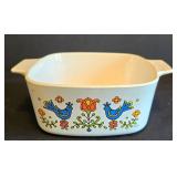 K - CorningWare 7-Inch Square Casseroles Set of 3 with Glass Lid