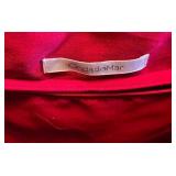 K - OndadeMar Handbags (Lot of 2) - Shell Lace Bead-Embellished Straw Totes Leather Handles