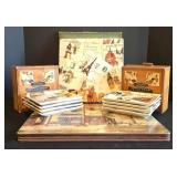 K - Williams-Sonoma Grand Tour Appetizer Plates & Placemats (4) & Platter