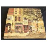 K - Williams-Sonoma Grand Tour Appetizer Plates & Placemats (4) & Platter
